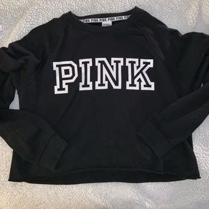 *SOLD* PINK cropped sweater